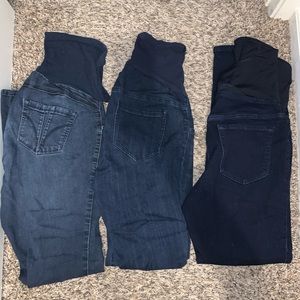 3 Pairs of Maternity Skinny Jeans